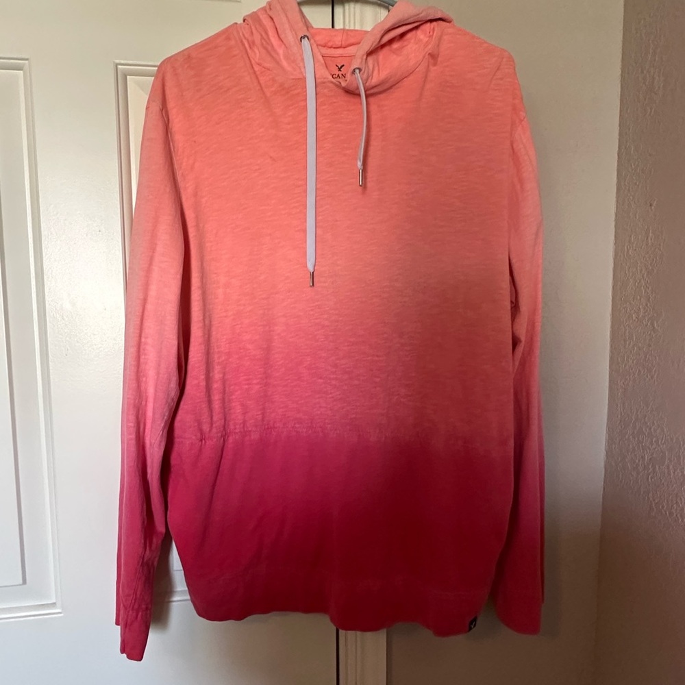 American Eagle Outfitters Coral Hoodie Tshirt